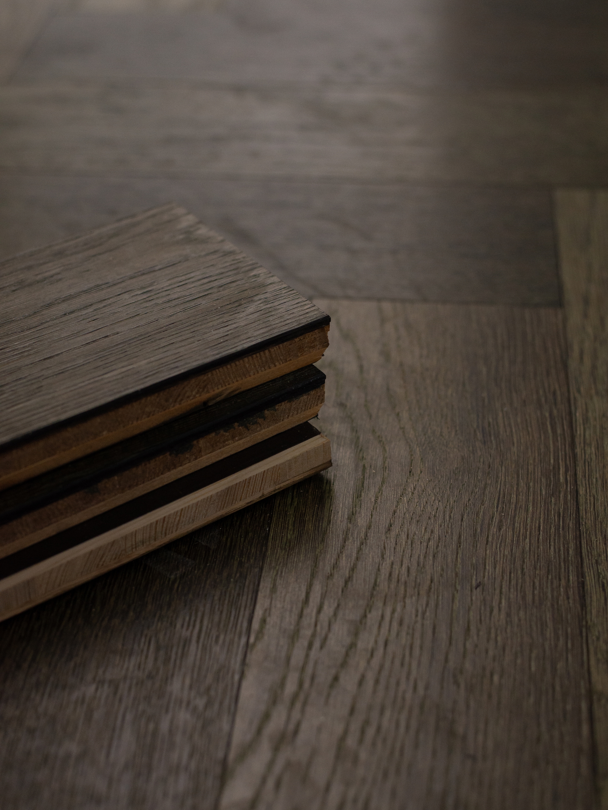 a close up of wooden floor boards