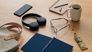 Sony WH-CH510 wireless headphones lifestyle image