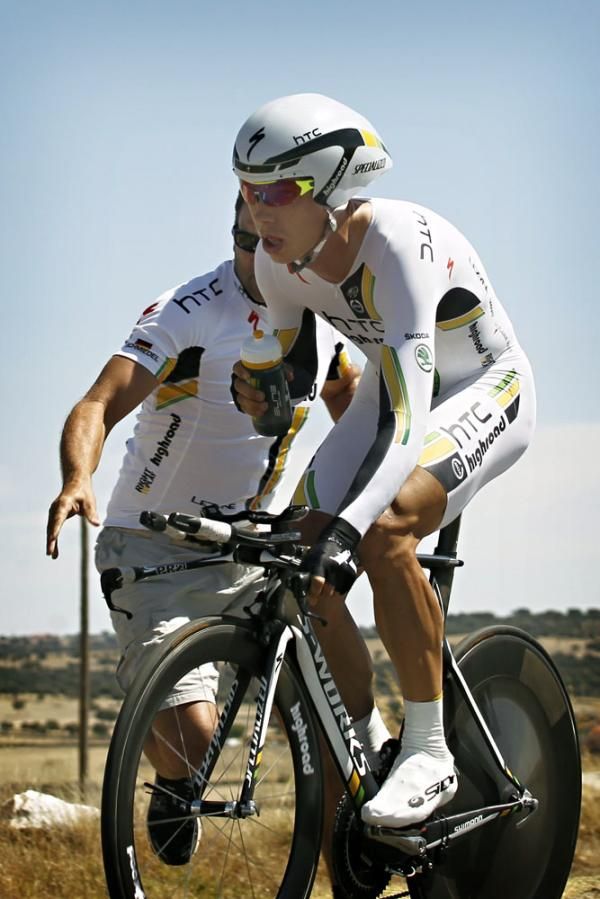 Martin went on to win the stage