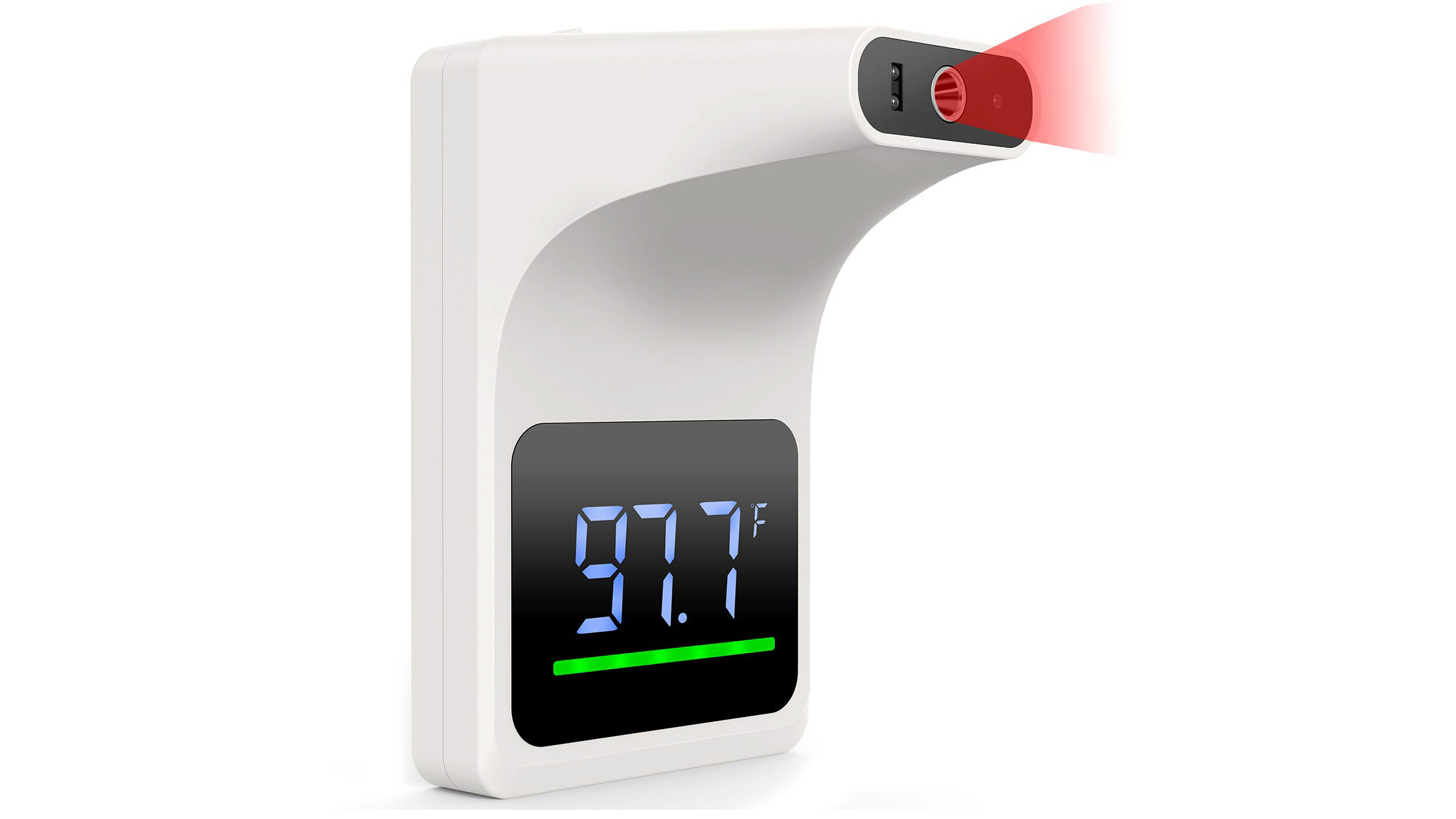 thumbnail image 2 of Wall Mountable Bluetooth Infrared Thermometer – Forehead Non-Contact, °C/°F, Q5 Model 2 of 6