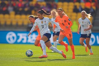 Peacock’s Telemundo-produced Spanish telecast of the U.S.-Netherlands Women’s World Cup match June 27 delivered a higher average minute audience than Fox’s English-language coverage. 