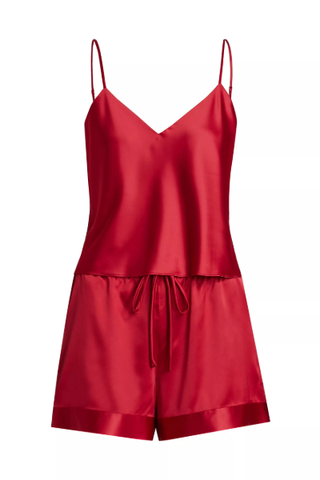 Natori Glamour Satin Pajamas (Were $160) 