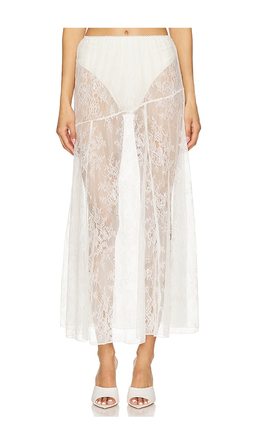 Veera Skirt in Cloud Dancer