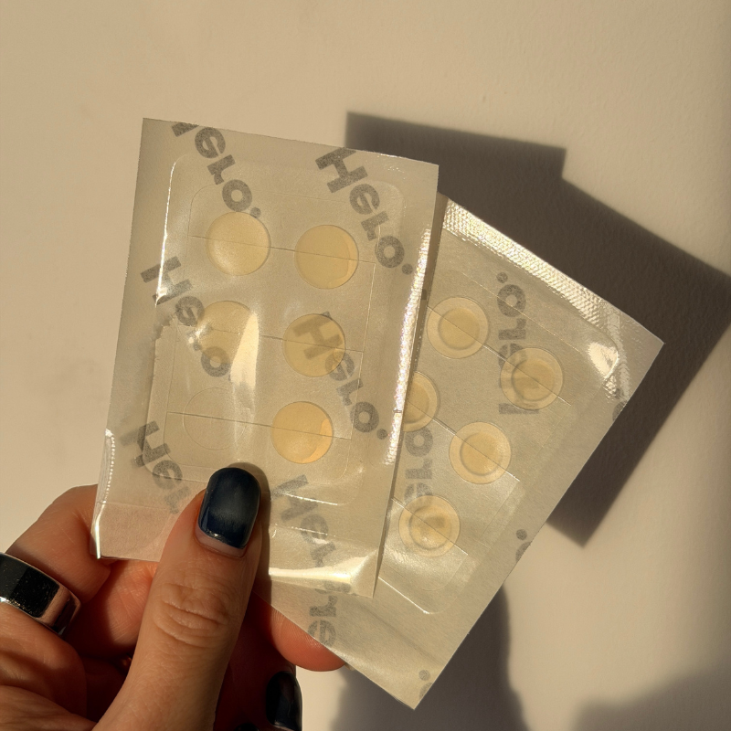 A photo of the hero mighty patches in their packaging