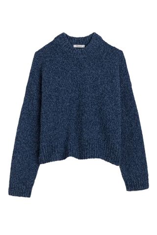 Madewell Eyelash-Yarn Crewneck Sweater