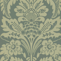 The Little Green Paint Company Wilton Wallpaper, Marle: £95 at John Lewis&nbsp;
