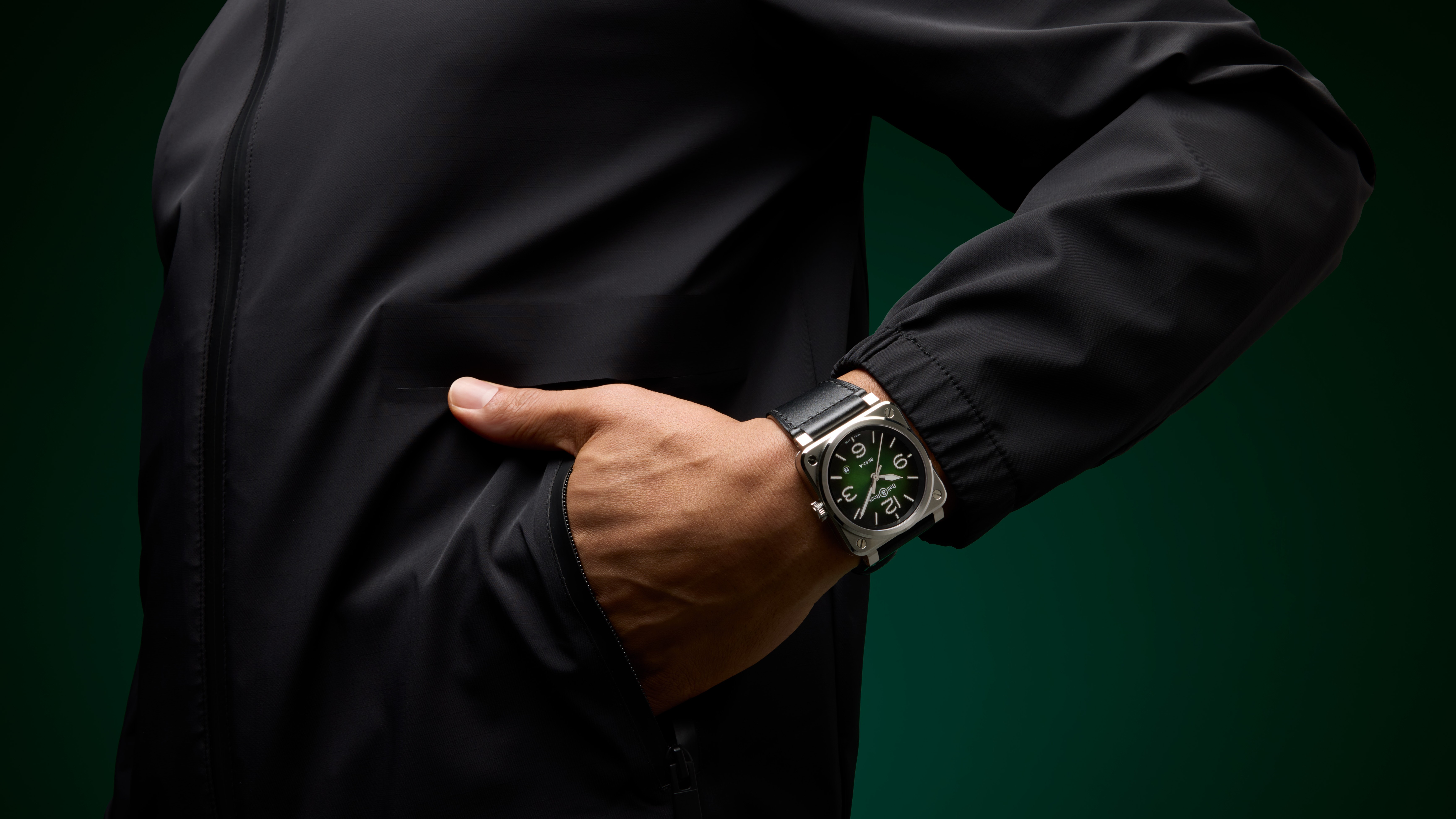 Bell &amp;amp; Ross BR-03 Green Steel