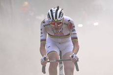 Tadej Pogačar at Strade Bianche 2025