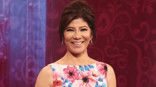 Julie Chen Moonves smiling for the camera