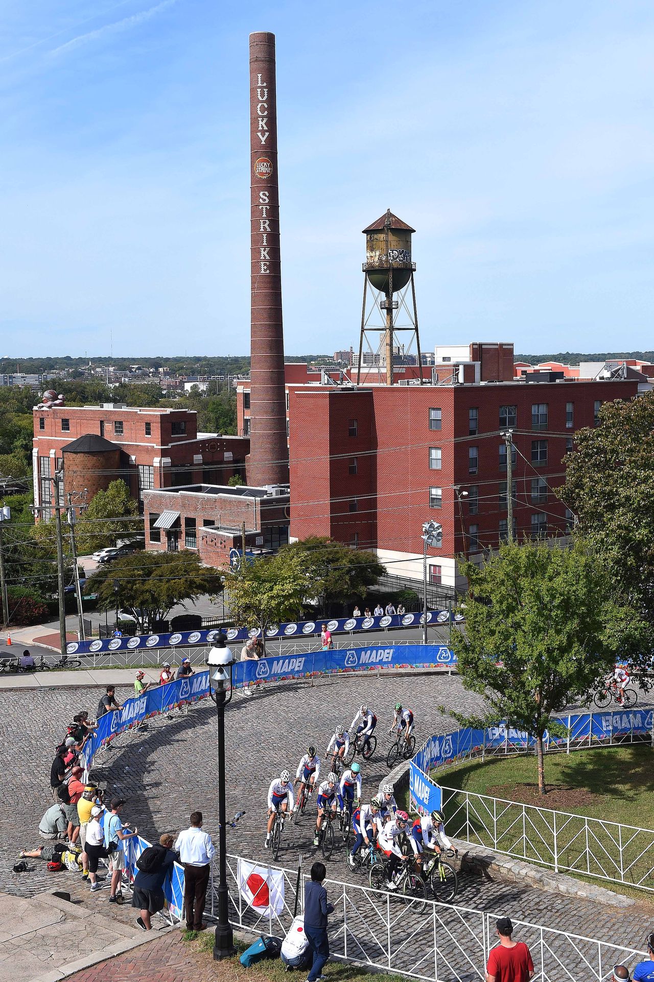 The French team on Libby Hill