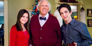 Bruce Dern, Zachary Gordon, and Bailee Madison in Pete's Christmas