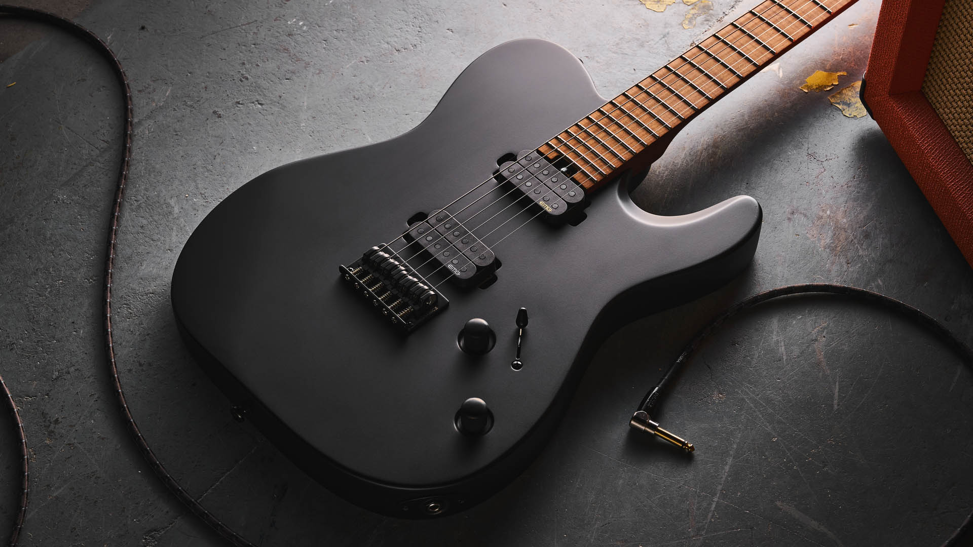 Harley Benton Fusion-T II EMG MN HT SBK