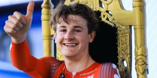 Aldo Taillieu (Lotto Development Team) wins prologue at Tour du Rwanda