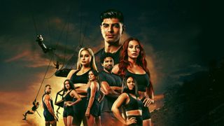 Cast in key art for The Challenge season 39 (The Challenge: Battle for a New Champion)
