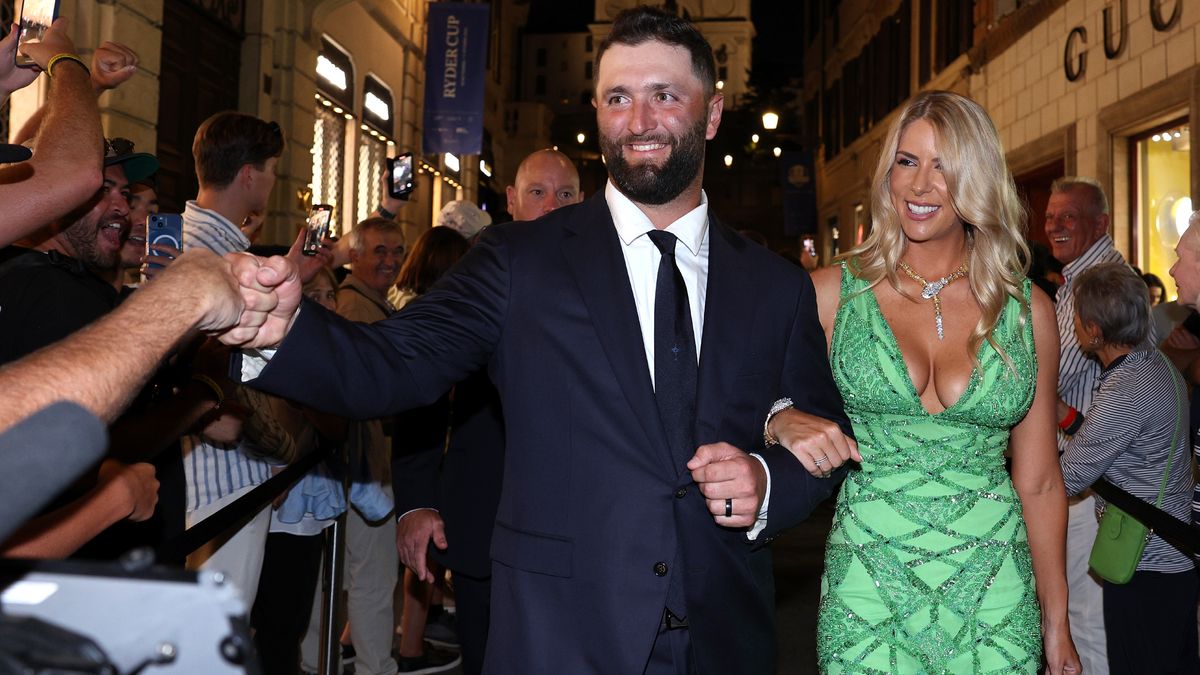 Ryder Cup Players And WAGs Get Dressed Up For Spectacular Rome Gala Dinner