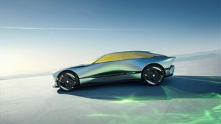 Peugeot Inception Concept Car, 2023, side view
