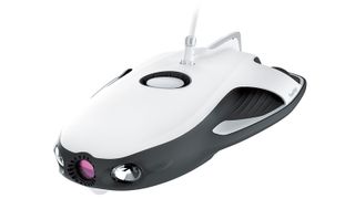 Product shot of PowerVision PowerRay, one of the best underwater drones