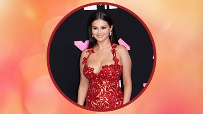 Selena Gomez on the red carpet at the 2023 VMAs