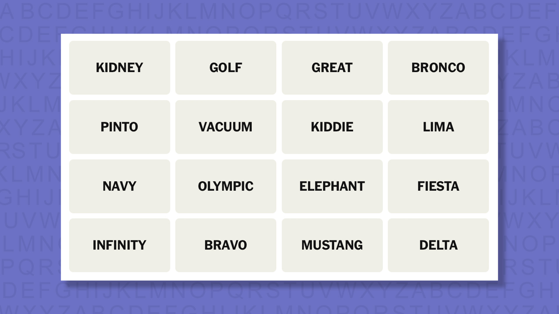 NYT Connections hints for game 857 on a purple background