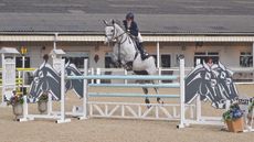 Sarah Winterbottom riding Dolly V.