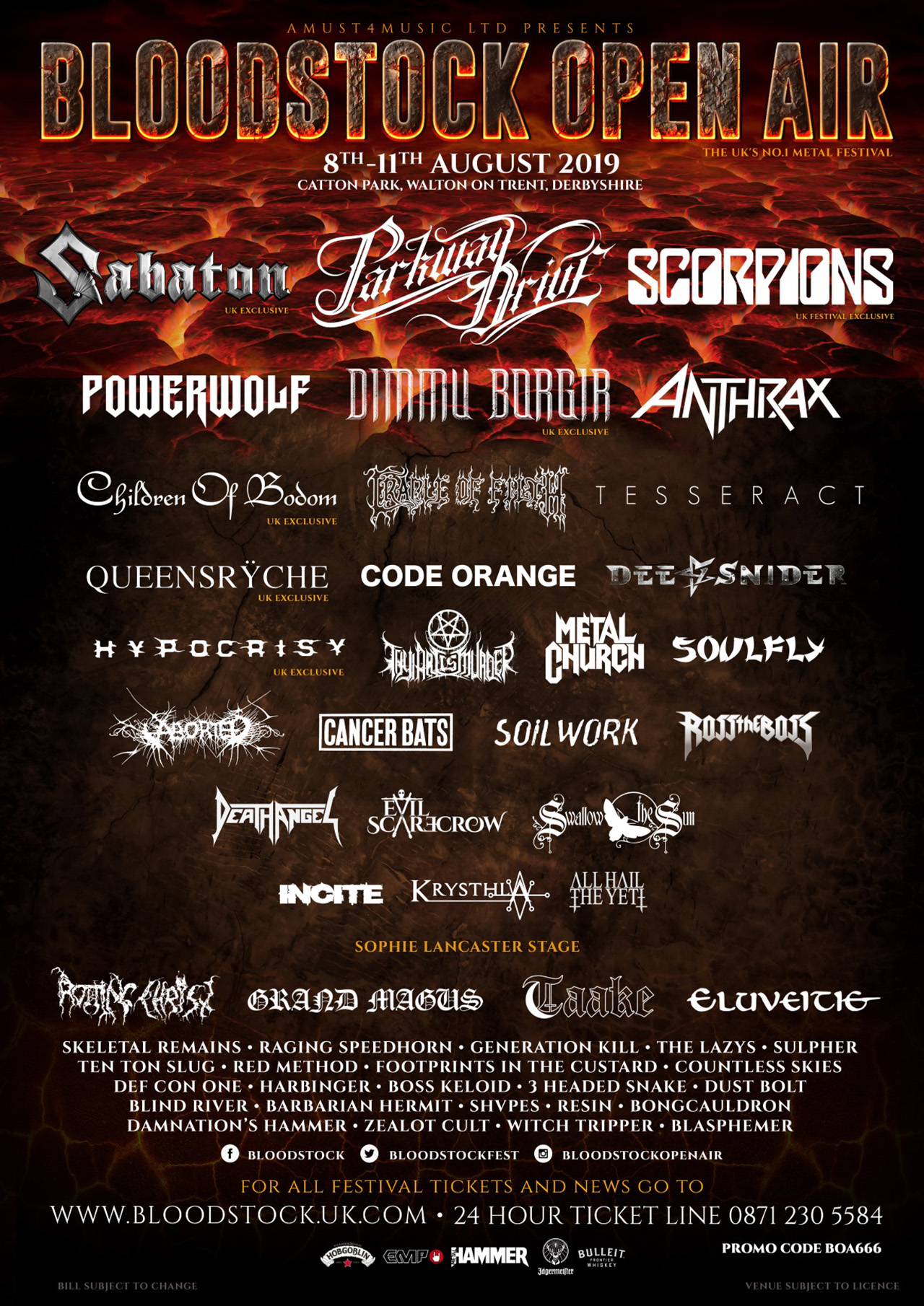 Bloodstock 2019 line up Easter treats as 7 more artists are revealed ...