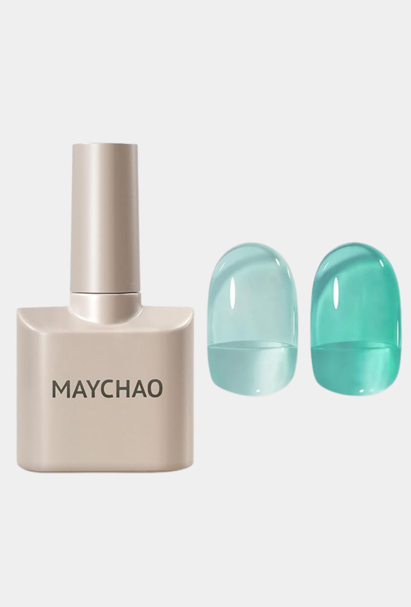 MAYCHAO, Jelly Gel Nail Polish in 'Tropical Aqua'
