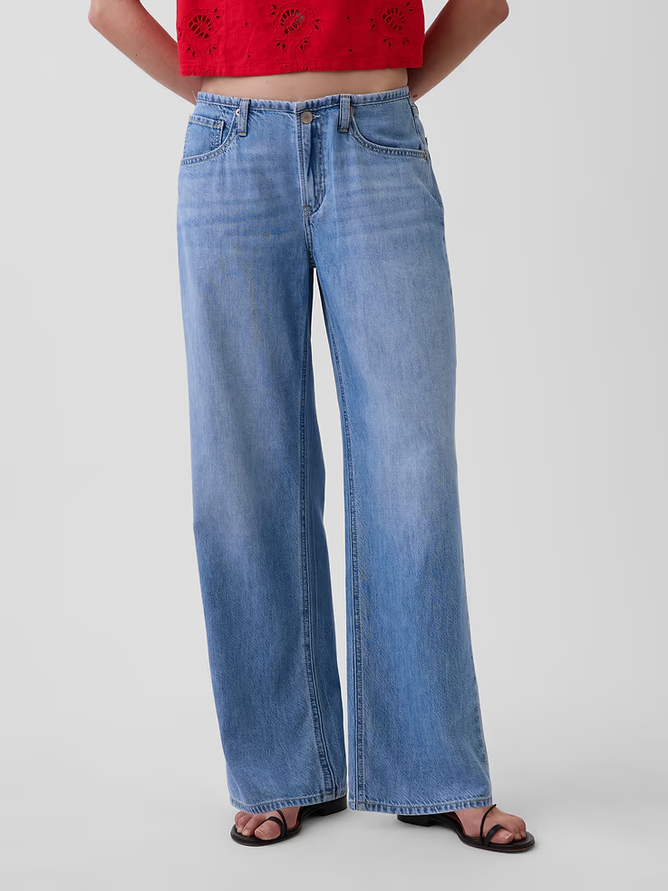 Gap, Low Rise Ultrasoft '90s Loose Jeans