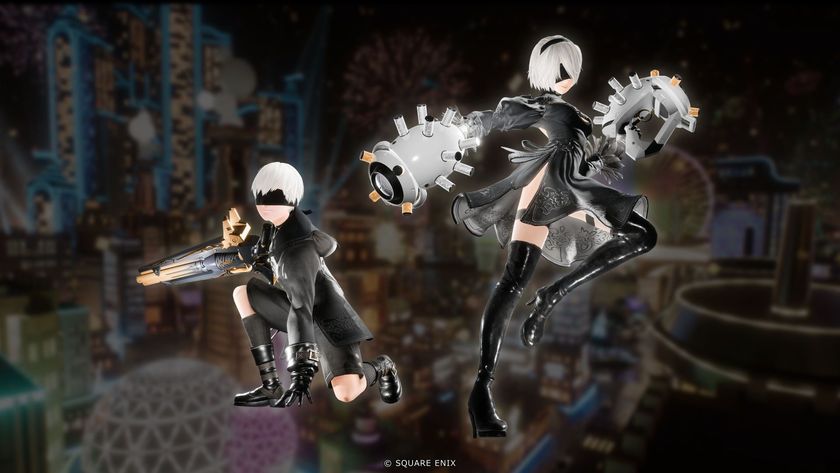 2B and 9S costumes in a crossover with Foamstars.