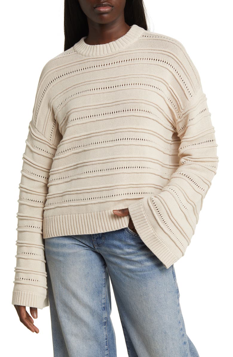 Pacific Dreams Pointelle Sweater