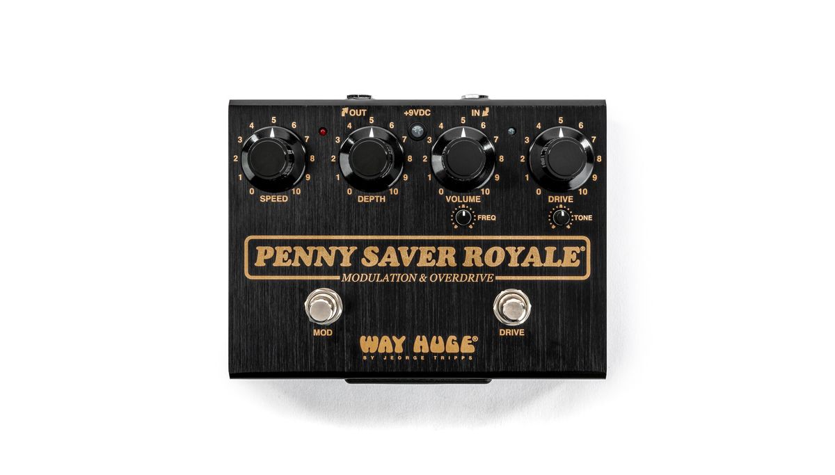 Way Huge&#039;s new Joe Bonamassa signature Penny Saver Royale pedal