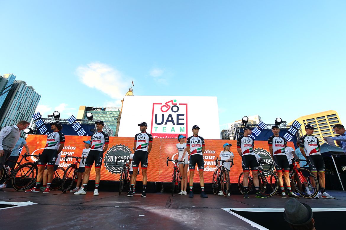 Rui Costa features in the UAE Team Emirates line-up.
