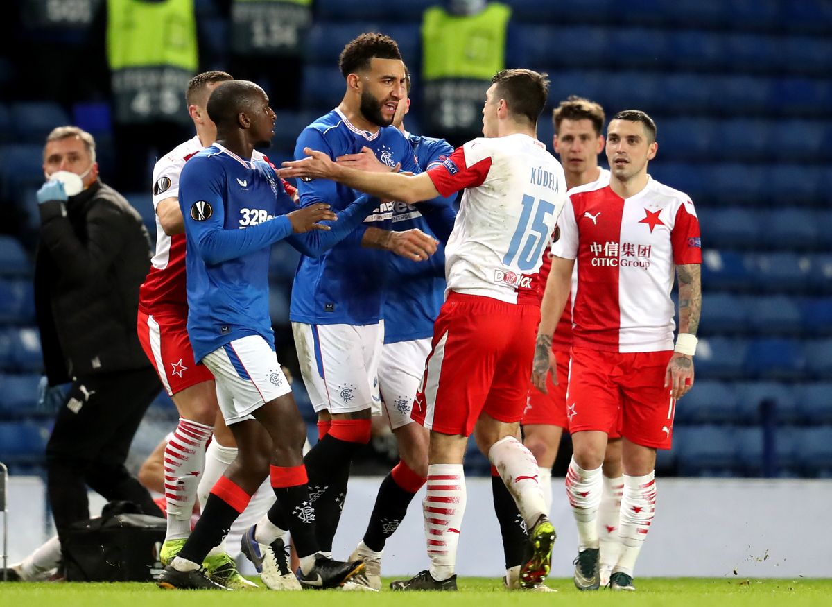 Rangers v Slavia Prague – UEFA Europa League – Round of Sixteen – Second Leg – Ibrox Stadium