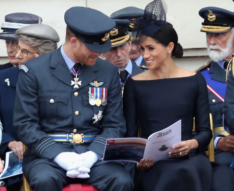 Members Of The Royal Family Attend Events To Mark The Centenary Of The RAF