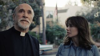 Linda Cardellini as Anna Tate-Garcia and Tony Amendola as Father Perez