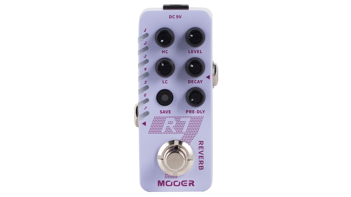 Mooer’s R7 mini reverb pedal boasts seven sounds and onboard presets ...
