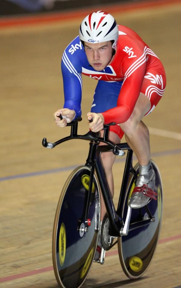 David Daniell (Great Britain) during his kilo attempt.