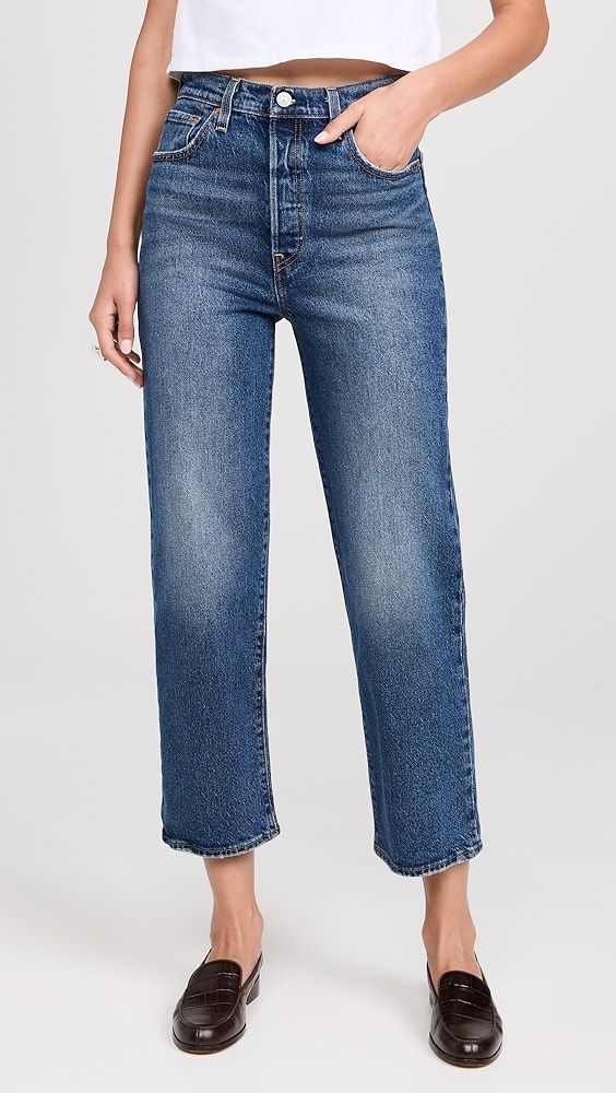 Levi's Ribcage Straight Ankle Jeans