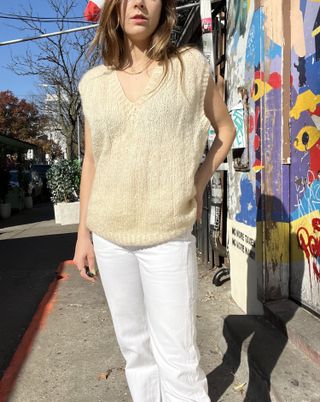 Mohair Sweater Vest — Awoke Vintage