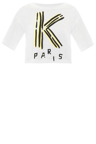 Kenzo Logo-Print Cropped Tshirt, £90