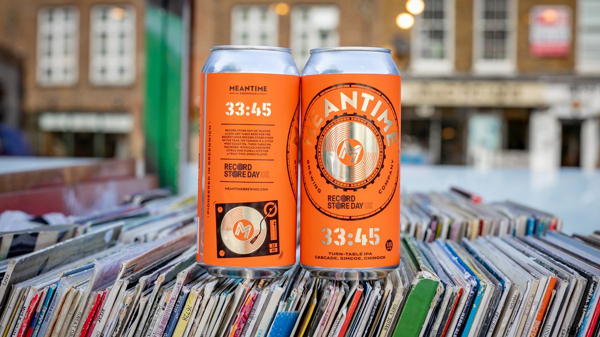 Meantime 33:45 is the official beer for Record Store Day 2021