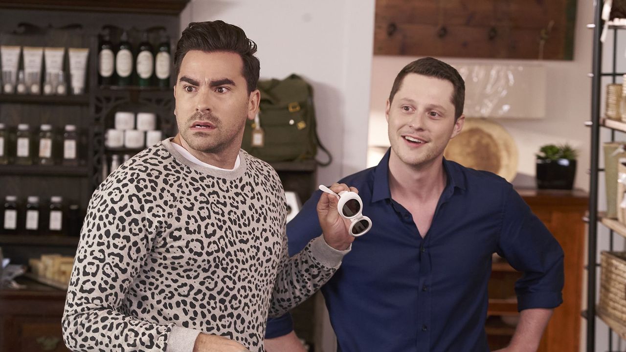 Schitt&#039;s Creek still from comedy series