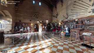 Matterport VR tour of Warwick Castle