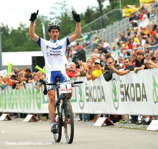 Gerard Kerschbaumer took his fourth World Cup win and wrapped up the overall title