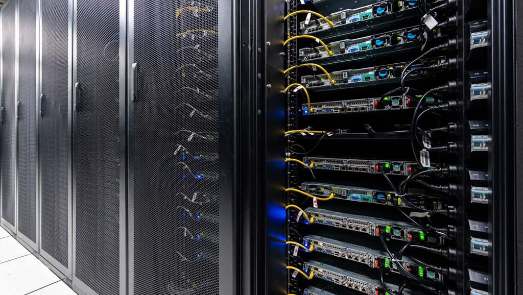 Servers in data center