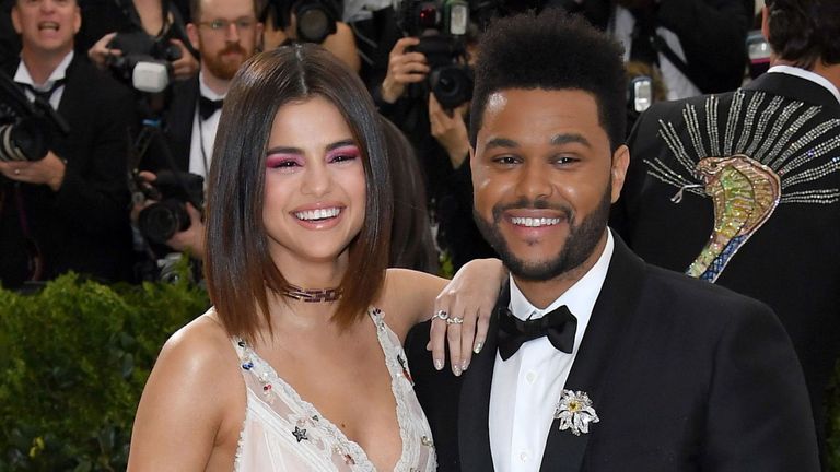 Selena Gomez and The Weeknd comedy club date