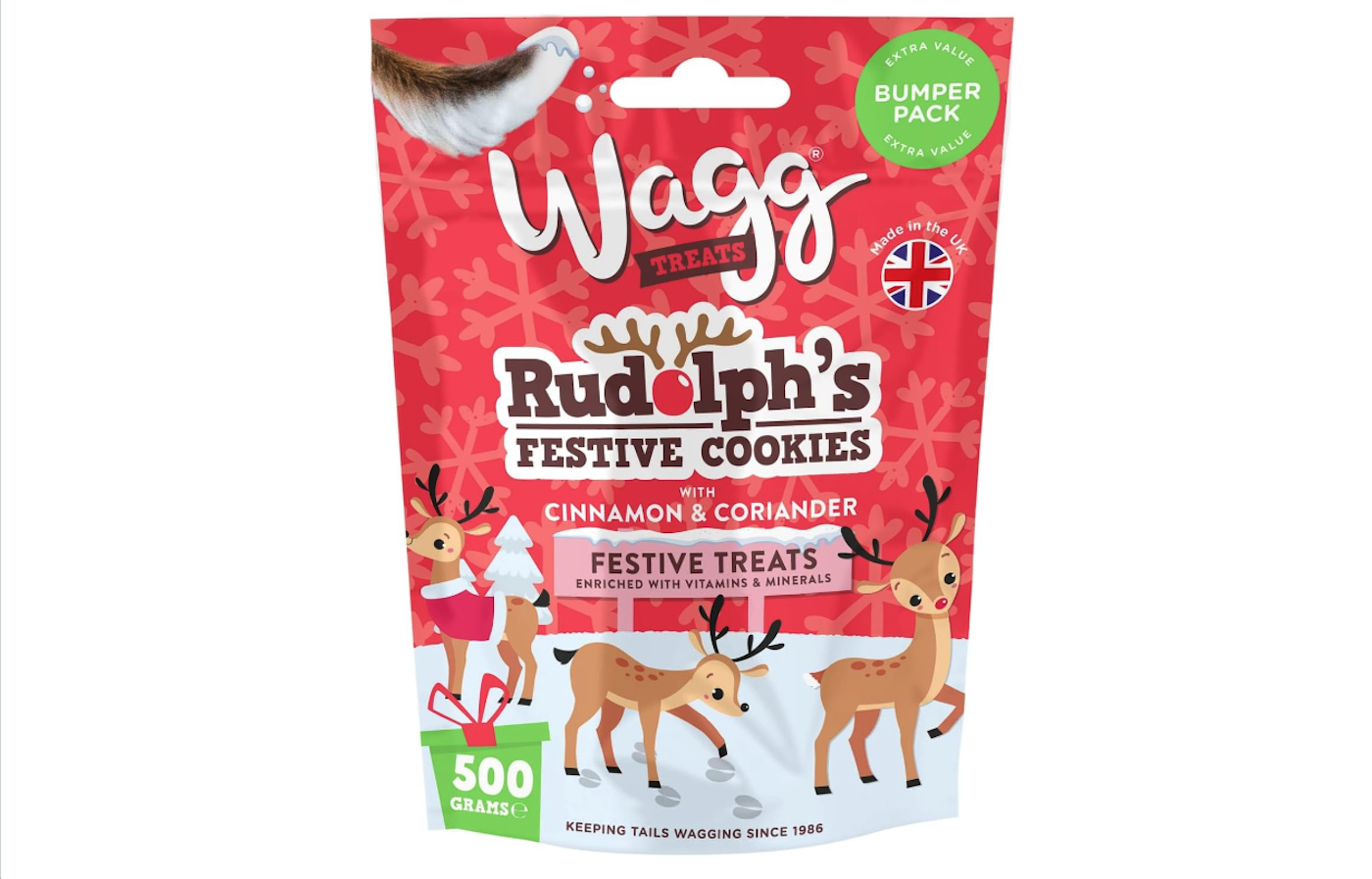Waggs Festive cookies for dogs