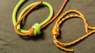 best camping knots: double fisherman's knot