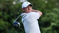 Rory McIlroy takes a shot at The Masters 