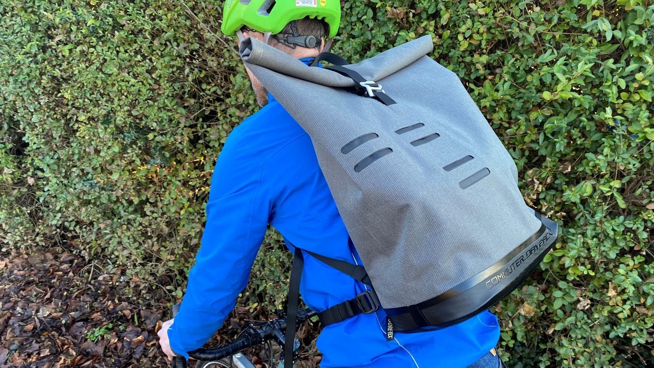 Ortlieb Commuter Daypack Urban Line backpack review simple and effective Cycling Weekly