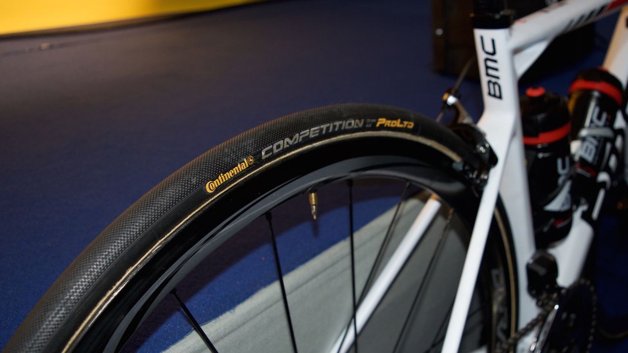Continental Competition Pro tubular tyres.